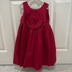 Jamie and Jack 100% Silk Holiday Dress-size 6